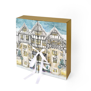 Printed Make Up Gift Box, Christmas Boutique Calendar Box