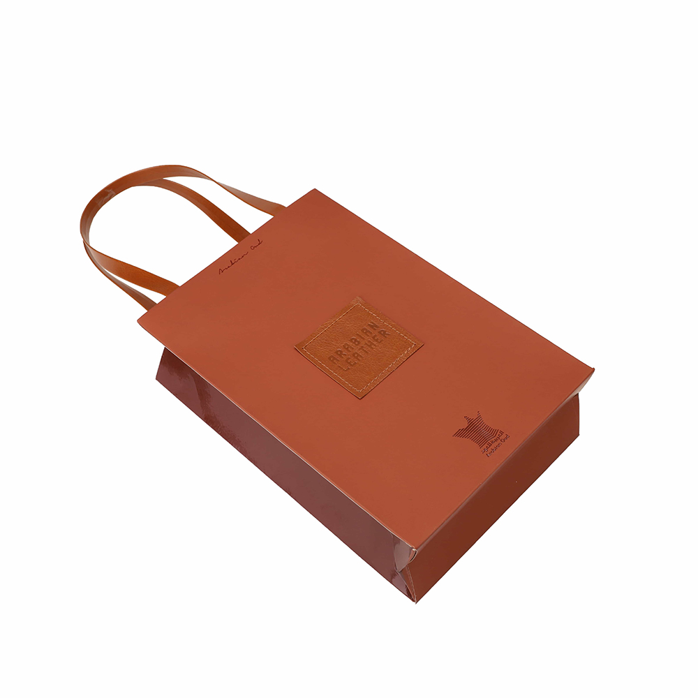 Custom Brown Paper Bag with Handles