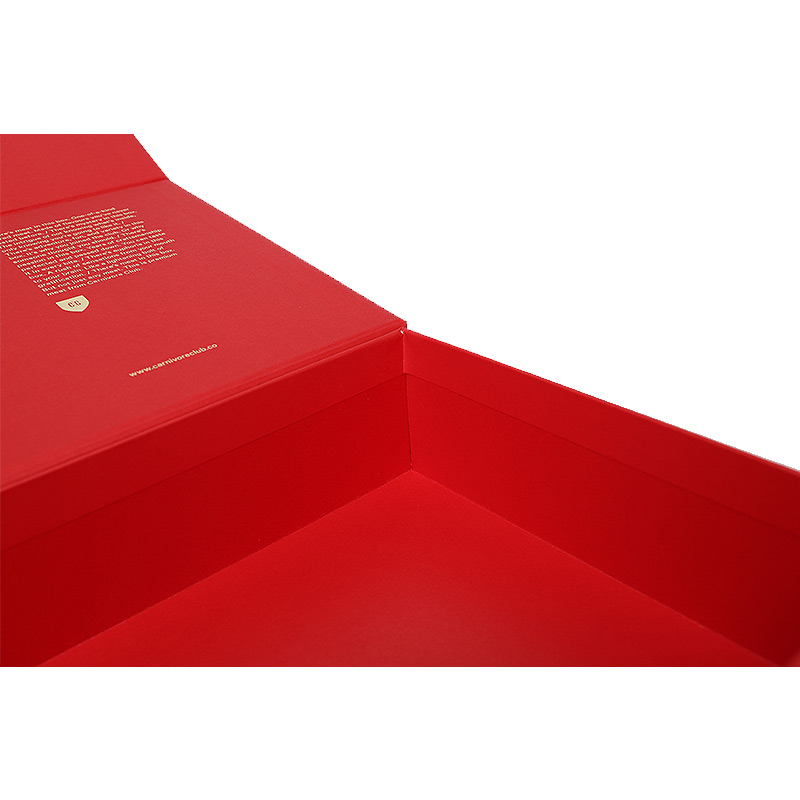 Custom Red Clothing Boutique Box