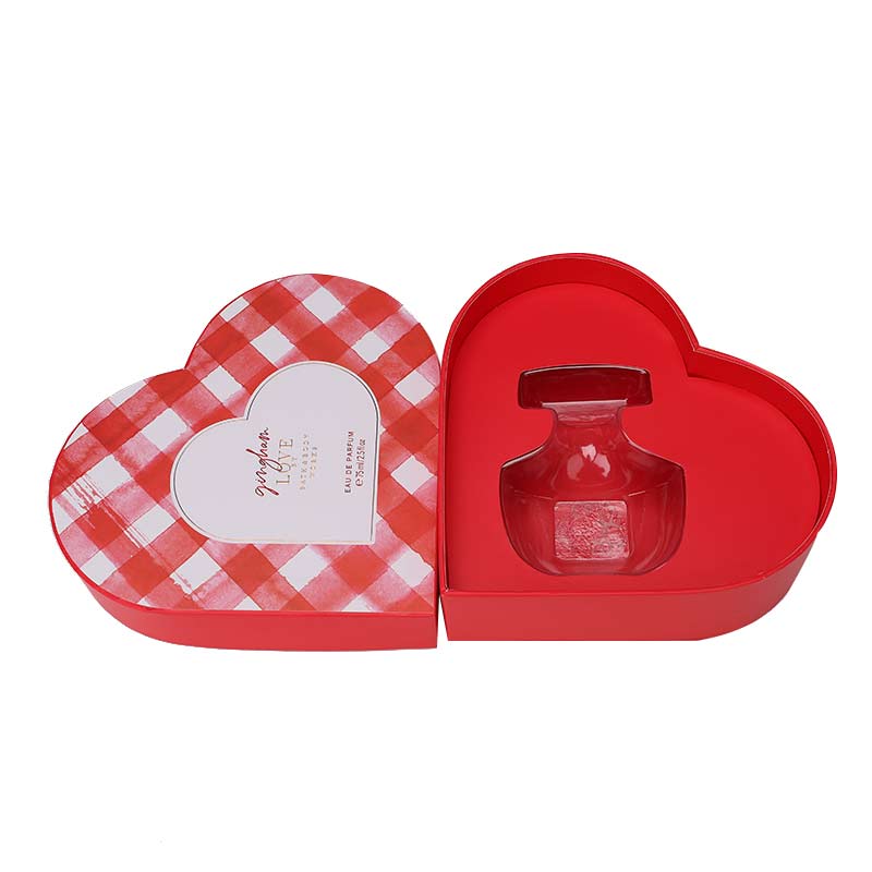 Heart Shaped Perfume Bottle Packaging Box