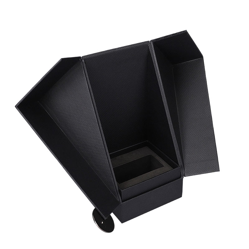 Custom Black Paper Box For Parfume Packaging