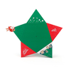 Five-pointed Star Illuminated Advent Calendar Box