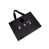 Custom Clothing Paper Bag Black Shopping Bag Wholesale